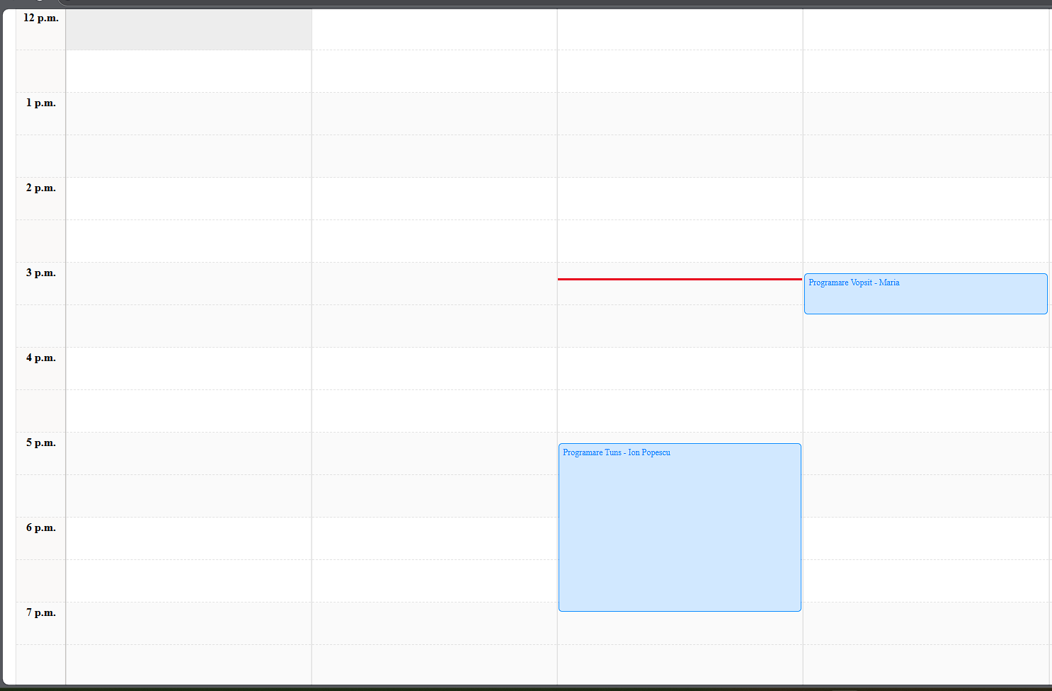 Screenshot Calendar Zi