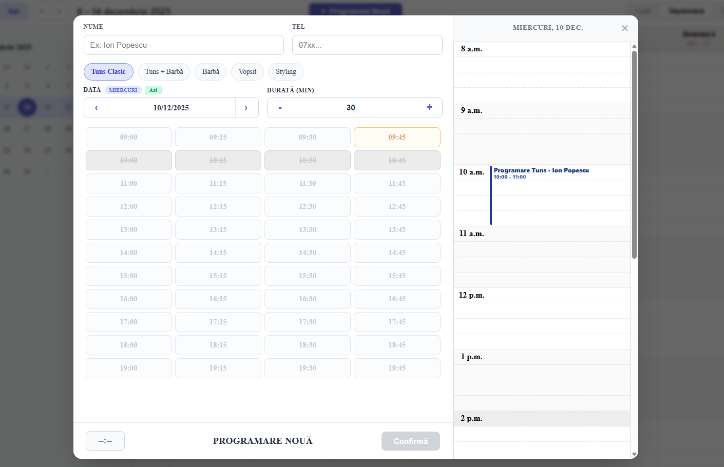Screenshot Calendar 3